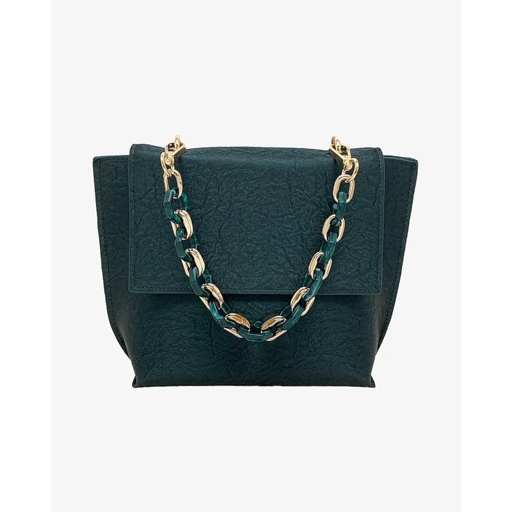 La Regale Kaylee Faux Leather Handbag NWT